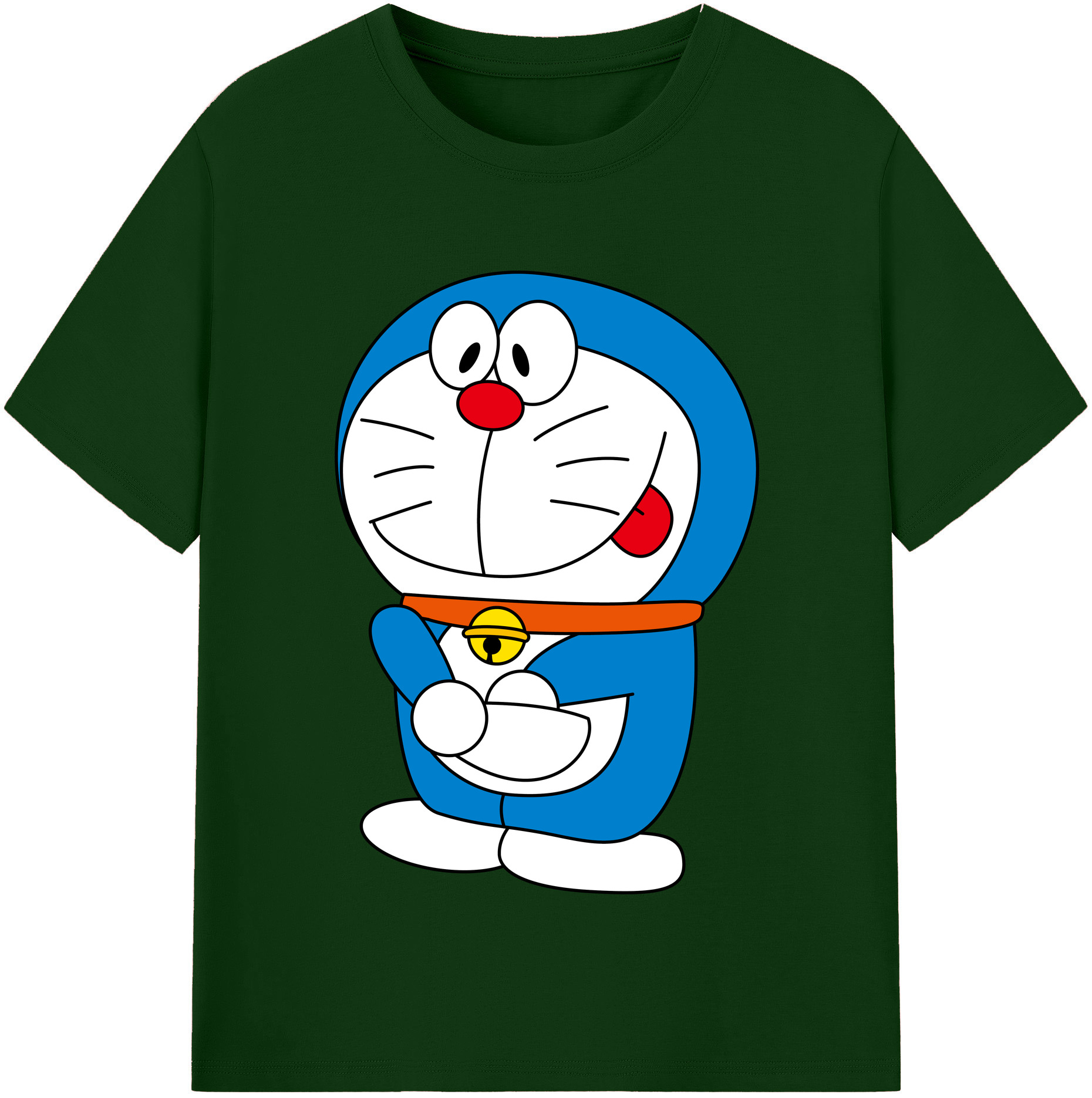 （画像用） ドラえもん Doraemon 綿100％半袖Tシャツ（フロントプリント）